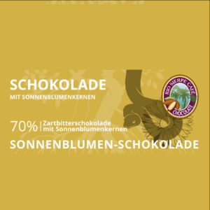 Sonnenblumen-Schokolade
