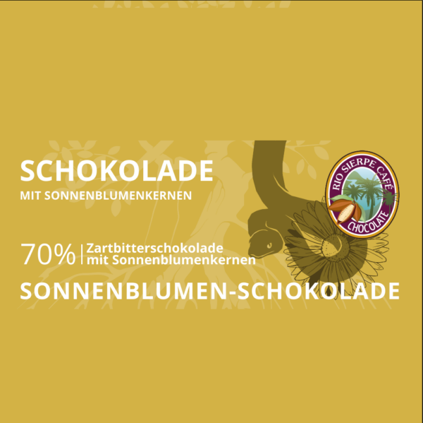 Sonnenblumen-Schokolade